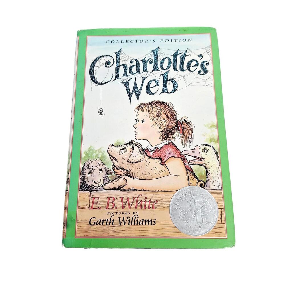 Charlotte's Web Collector's Edition , White, E. B. Large Hardcover w/Dust Jacket
